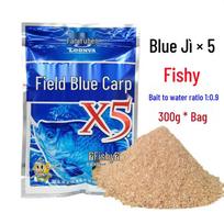 Dragon King X5 Ežerų ir tvenkinių karpių masalas - 300 g maišelis, dėžutė su 60 maišelių blue