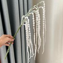 11 Spikes Flower Artificial Long Spikes Flower Multicolor Wall Hanging Simulated Amaranthus Caudatus Scenery Decoration