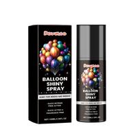 Dowmoo Balloon Gloss Enhancer Spray Anti‑Oxidation Shine Polish for Latex Balloons 100ml black