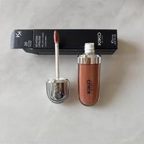 Italian Kiko 3D Mirror Lip Glaze Waterproof Long-lasting, smudge-free, soft bean paste 1 pcs 14 20 black