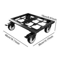 Furniture Lifter Dollys 4 Wheels Slider Appliance Moving Platform Mover Toolbox Cart Carrier for Appliance Heavy Items Sofa juoda