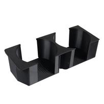 1PCS Double Car Cup Holder for BMW E36 Center Console Dual Beverage Coffee Cup Holder Stable Durable Car Accessory Cup Holders 5 1pcs black black