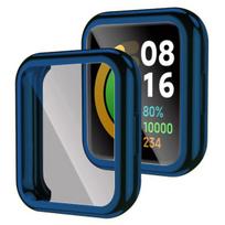 Silikoninis dirželis skirtas Xiaomi Mi Watch Lite 2 Laikrodžio apyrankės Laikrodžio dirželis Redmi Watch 2 Lite Apyrankė su apsauginiu dėklu Redmi Watch 2 Lite black