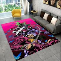 3D Jojo's Bizarre Adventure Cartoon Anime Carpet Rug for Living Room Bedroom Home Sofa Decoration,kids Play Non-slip Floor Mat 60*90cm