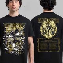 Babymetal Kon Kon Tee UK And Europe Arena Tour 2025 Two Sided T-Shirt M gray