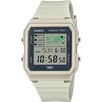 CASIO pasaulio laiko skaitmeninis unisex riešutinis laikrodis LF-30W-8A biomasės plastiko apyrankė dramblio kaulo spalvos užjūrio modelis gray