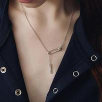 Clover Safety Pin Drop N Combo beige