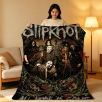 Band S-Slipknot Throw hot High-Density Short Plush Blanket Soft Skin-Friendly for Sofa Nap Air-Conditioned Room 75cmx90cm brown