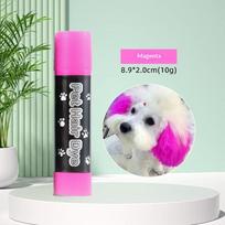 Pet Specific Hair Dye Stick Easy To Clean Disposable Non-toxic Bright Washable Colorful Dog Hair Dye Paste Animal Marker Crayon pink