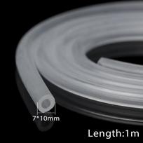 1 Meter Length Transparent Food Grade Silicone Tube 2 3 4 5 6 7 8 9 10 mm Flexible Garden Rubber Hose Aquarium Soft Tubing Hose gray