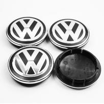 4pcs Volkswagen Wheel Center Hub Caps 56mm 65mm 70mm wheel cover accessories for VW Golf 4 5 6 7 Polo Passat B5 B6 B7 Touran CC  pos1