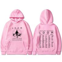 Limited Imagine Dragons Band Loom World Tour Hoodie Men Women Rock Punk Gothic Oversized Streetwear S