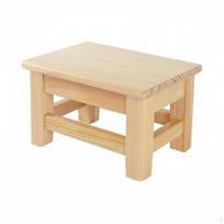 Keturkojos medinės kėdutės įlaidų ir kaiščių jungtis 4 kojų pakopa tvirta medinė konstrukcija maža 28x20x20cm