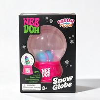 NeeDoh Squeeze Tekantis Sniego Kamuoliukas Streso Malšinimo Žaislas, Spaudymo Pramoga, Išskirtinis Kubas Sensorinis Žaislas Vaikams ir Suaugusiems, Dovana crystal ball black