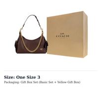 COACH PocketJuliet Odinė Rankinė, Pečių Krepšys Didelė Moteriška Klevo Ruda CDZ70-B4MPL One Size 3 beige