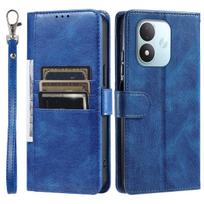 Dėklas Xiaomi Redmi Note 17 5G, 17 4G Retro PU odos atverčiamas piniginės tipo dėklas su daug kortelių lizdų Redmi Note 17 4G black