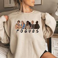 Pogue Life džemperis Pogues draugai lauke bankai OBX džemperis su gobtuvu moterys draugai įkvėpti JJ Maybank Harajuku bl S abrikosas