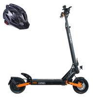 25 km/h reikalavimus atitinkantis elektrinis paspirtukas Kukirin G2 Pro (VMP) 500W, 48V 15.6Ah, 9  Padangos, LED Ekranas, Atšvaitiniai Lipdukai, Pilna Pakaba, IP54 G2ProVMP+Handlebar Bag (Split Up, 2 parcels) juoda