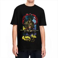 SUN WUKONG Color Black Myth T-Shirt Trendy Cool T Shirts Short Sleeve Street Style Tops Summer Pure Cotton O Neck Oversize Tees XXXXXL juoda