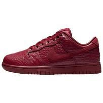 Nike Dunk Low Red Croc moteriški sportbačiai, tamsiai raudoni, metalinio aukso spalvos, HV4388-600 38.5 brown
