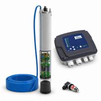 Pastovaus slėgio sistema gręžiniui PM Technology 4OME-150 (variklis su dažnio keitikliu ir valdiklis MESSENGER) 1.1kW 230V