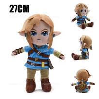Zelda Breath of the Wild Pliušiniai žaislai Link Bokoblin korok Princesė Zelda Smėlio ruonis Pagalvė Minkštas minkštas žaislas Vaikų dovana gray