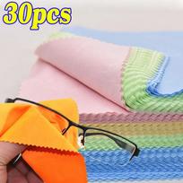 10/100pcs Microfiber Cleaning Cloths Ultra Soft Lens Wipes for Glasses Phone Screen Anti-Fog Eyewear Suede Cloth Multipurpose 10pcs gray
