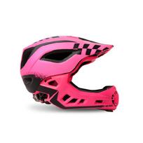 Vaikiškas pilnai dengiantis šalmas Balansinis dviratis Vaikiškas pilno veido šalmas Pink blackM#0 black