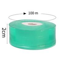 100/500m PE Grafting Tape Film Stretchable Self-adhesive Garden Tree Roll Tape Plants Seedlings Vine Tomato Grafting Accessories 1 Roll