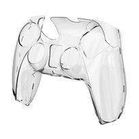 Hard Case Protective Cover For PS5 Transparent PC Cover Skin for PS5 DualSense Controller Accessories white