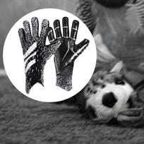 Vartininko Pirštinės Guminės Neslystančios Atsparios Dilimui Profesionalios Vartininko Dydis 5 Size 5 black