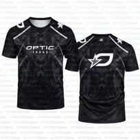 Komandos Esports Klubas 2026 OpTic TEXAS Naujasis Džersis CDL Žaidėjo Uniforma Kvėpuojantis 3D Spausdinti Marškinėliai Vyriški Moteriški Mados Gerbėjų Viršutiniai Drabužiai 6XL black