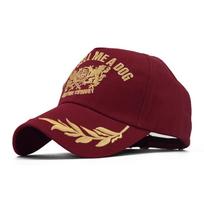 Vasaros nacionalinė emblema beisbolo kepuraitė iš kvietinių ausų siuvinėjimo dangteliai Vyriški moterų kariški gerbėjai kepurės Reguliuojamos hiphop tėčio kepuraitės Adjustable raudona