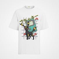 Anime Monster Nacht Manga Psy Monster Herren T-Shirt Bio Baumwolle 4XL gray