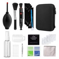 47PCS Camera Cleaner Kit DSLR Lens Digital Camera Sensor Cleaning Set for Sony Fujifilm Nikon Canon SLR DV Cameras Clean Kit rožinė