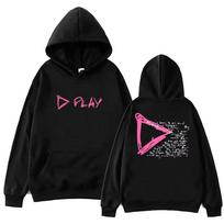Ed Sheeran Play Album Men Women Fashion Hoodie 2 Sided Harajuku Pullover Tops Sweatshirt Fans Gift S black