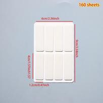 Kawai Pure White All Opaque Sticky Notes Classification Labels Self Adhesive Labels Handwritten Paper Note Stickers Memo Pad white