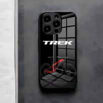 Dviračio T-TrekS dėklas telefonui, skirtas IPhone 17 Air 16 E Pro Max 15 14 13 Mini 12 Pro 11 Max Plus, juodas stiklinis dangtelis iPhone 13 Mini black