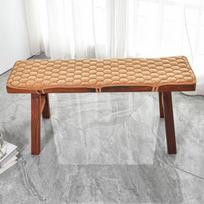 Velvet Long Bench Cushion Soft Stool Pad Thickened Wood Sofa Mat Garden Benchs Long Padded Wooden Bench Cushion Mat 30x80cm beige