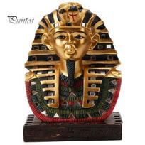 Ornamental Statues for Entrance Egyptian Sphinx Statue Resin Ornament, Retro Ancient Figurine, Classic Artistic Atmosphere Decor Piece Sculpture, A beige