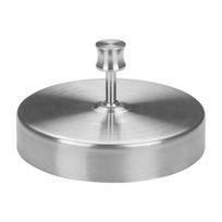 Professional Nonrust Steel Burger Press Convenient Burger Beefs Press Maker Round Shape Stuff Burger Patties Moulds gray