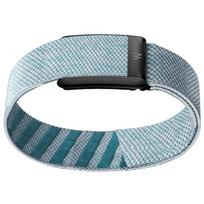For Whoop 5.0/MG Long Waterproof Arm Strap Nylon Woven Elastic Bicep Strap Sports with Silver U-Shaped Metal Frame For WHOOP MG gray