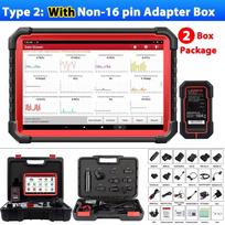 Automobilio diagnostikos įrankis LAUNCH X431 PRO3S+ V5.0 OBD2 skaitytuvas ECU kodavimas Dvikryptis Visos sistemos Visos paslaugos CANFD FCA DOIP EU Version