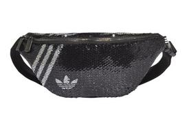 Adidas Originals Polyester Sling Bag, Fanny Pack Regular Unisex Black ONESIZE black