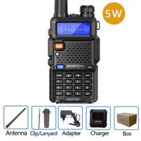 Baofeng Walkie Talkie UV 5R 5W 8W Dual Band Ham Two Way Radio Vhf Uhf FM Radio Handheld Transceiver Hunting 16KM US