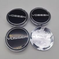 4pcs/set 53mm 48mm(ID) Car Wheel Center Hub Caps For Vossen Emblem Auto BESYT5 Wheel Rim Center Hub Cap Rims Cover Styling Accessories 4pcs for Vossen&53mm K53 Cap
