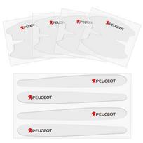 8pcs Car Door Handle Stickers Transparent Protector Film For Peugeot 206 308 208 307 2008 106 407 607 207 508 107 408 205 406