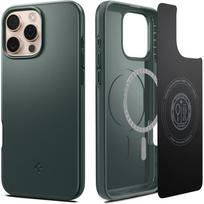 Žalios spalvos dėklas "Spigen Thin Fit Mag Magsafe" telefonui Apple iPhone 16 Pro Max