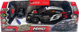 Nikko Toyota Gazoo Racing Rovanperä Sweden Rally 2024, remote-controlled car with extra tires, 1:16 (10662)