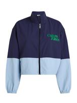 Calvin Klein Jeans Demisezoninė striukė tamsiai mėlyna jūros spalva / dangaus žydra / žalia